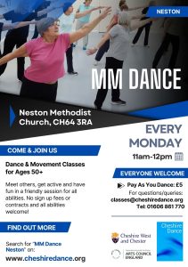 MM Dance Neston promotional flyer