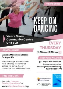 Vicars Cross Keep On Dancing 2024 Promotional Poster
